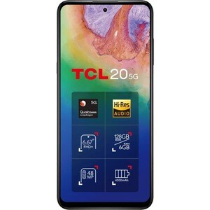 TCL 20 5G T781K 256 GB Smartphone - 16.9 cm (6.7") LCD Full HD Plus 1080 x 2400 - Octa-core (Dual-core (2 núcleos) 2 GHz H