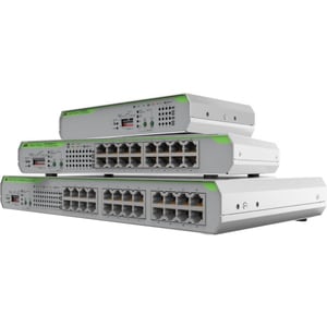 Allied Telesis CentreCOM GS920 GS920/8PS 8 Portas Comutador Ethernet - Gigabit Ethernet - 10/100/1000Base-T - 2 Camada sup
