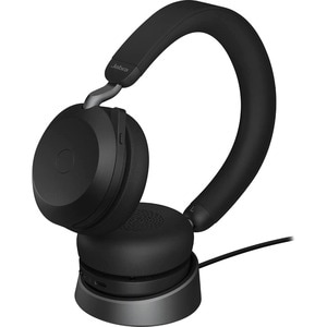 Jabra Evolve2 75 Sem fios Na orelha Estéreo Fone de ouvido - Preto - Binaural - Escuta - 3000 cm - Bluetooth - 20 Hz para 