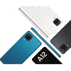 Samsung Galaxy A12 SM-A127F/DSN 64 GB Smartphone - 16.5 cm (6.5") Active Matrix TFT LCD HD+ 720 x 1600 - Octa-core (Cortex