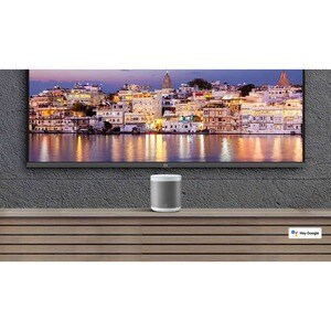 MI Bluetooth Smart Speaker - 12 W RMS - Google Assistant Supported - White - Wireless LAN