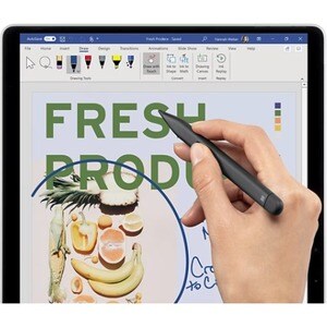 Microsoft Surface Slim Pen 2 Bluetooth Stylus - Active - Plastic - Matte Black - Notebook Device Supported