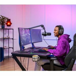 Trust - Micro professionnel de qualité studio avec bras amovible ONYX