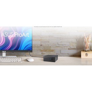 Asus PN41-BBC129MV Desktop Computer - Intel Celeron N4500 Dual-core (2 Core) 1.10 GHz - 4 GB RAM DDR4 SDRAM - 128 GB M.2 S