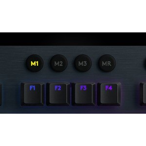 Logitech G G913 游戏键盘 - 无线 连接 - USB 接口 - RGB LED - 英文 - 黑 - 机械 按键开关 - 蓝牙 - 播放/暂停, 音量控制, 静音, G 键, 媒体中心, 音量控制 热键 - 铬操作系统 - PC