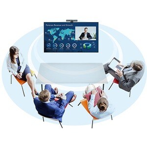 Telecamera per videoconferenze BenQ DVY32 - 3840 x 2160 Video - 120° Angle - 5x Zoom Digitale - Microfono - Per Computer
