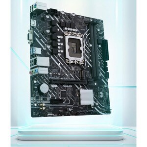 Asus Prime H610M-K D4 Desktop Motherboard - Intel H610 Chipset - Socket LGA-1700 - Micro ATX - Pentium Gold, Celeron, Core