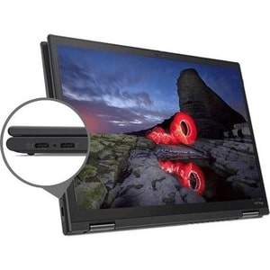 Lenovo ThinkPad X13 Yoga Gen 2 20W9S3Q800 13.3" Touchscreen Convertible 2 in 1 Notebook - WUXGA - 1920 x 1200 - Intel Core