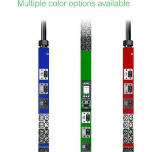 APC by Schneider Electric NetShelter 48-Outlets PDU - Switched - IEC 60309 30A 3P+N+PE - 24 x IEC 60320 C13/C15/C19/C21, 2