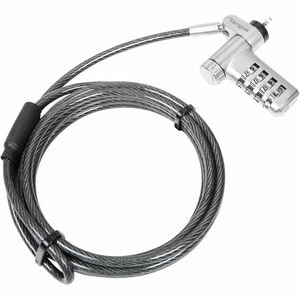 Targus DEFCON ASP96RGL Cable Lock For Monitor, Notebook, Docking Station, IP Phone - 198.12 cm (78") Cable - Resettable - 