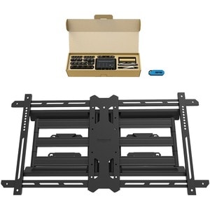 Neomounts Select Wall Mount for TV - Black - 1 Display(s) Supported - 109.2 cm to 218.4 cm (86") Screen Support - 60 kg Lo