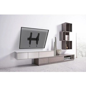 Neomounts Select Wall Mount for TV - Black - Height Adjustable - 1 Display(s) Supported - 81.3 cm to 165.1 cm (65") Screen