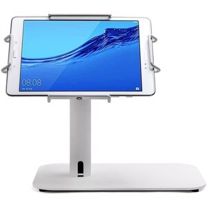 mUnite EZ POS Tablet Stand - 8.10" Height x 11.80" Width x 7.90" Depth - Desktop, Countertop - Steel - White