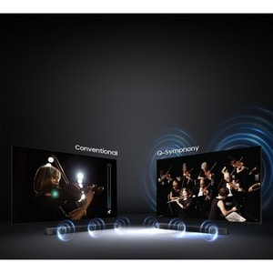 Samsung HW-Q800B 5.1.2 Bluetooth Sound Bar Speaker - 360 W RMS - Alexa Supported - Black - Wall Mountable - Dolby Atmos, D