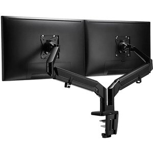 Neomounts DS70-810BL2 Mounting Arm for Monitor, Flat Panel Display - Black - Height Adjustable - 2 Display(s) Supported - 