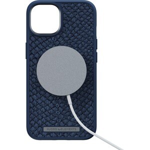 Funda Njord - para Apple iPhone 14 Smartphone - Petróleo - Resistente a Caídas, Resistencia a arañazos, Antipolvo - Cuero 