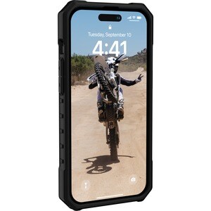Urban Armor Gear Pathfinder Rugged Case for Apple iPhone 14 Pro Smartphone - Hex - Black - Impact Resistant, Drop Resistan