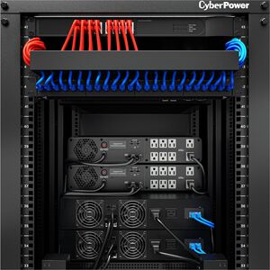 CyberPower CP1500PFCRM2U PFC Sinewave UPS Systems - 1500VA/1000W, 120 VAC, NEMA 5-15P, 2U, Rackmount, Sine Wave, 8 Outlets