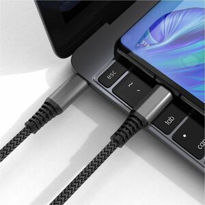 4smarts PremiumCord 1,50 m USB-C Datentransferkabel - Cable for Notebook, Tablet, Smartphone - 480 Mbit/s - Schwarz