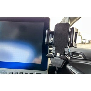 Gamber-Johnson Kabelgebundenes Cradle für Handgerät - Ladefunktion - USB-Typ C
