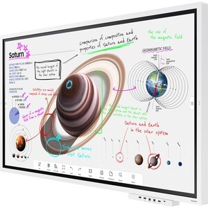 Samsung Flip Pro WM65B 1651 mm 4K UHD LCD Écran de collaboration - Cortex A72 1,70 GHz - 3,50 Go DDR4 SDRAM - infrarouge (