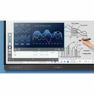 BenQ Board Pro RP8603 218,4 cm (86 Zoll) 4K UHD LCD Collaboration Display - Cortex A73 + A53 - 8 GB - Infrarot (IrDA) - To