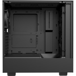 NZXT H5 Flow Gaming Computer Case - ATX Motherboard Supported - Galvanized Cold Rolled Steel (SGCC), Tempered Glass - Blac