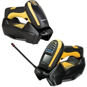 Datalogic PowerScan PM9501 Handheld Barcode Scanner - Wireless Connectivity - 1D, 2D - Imager - Yellow, Black