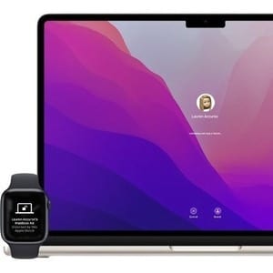 Apple Watch SE Smart Watch - 4.40 cm (1.73") Case Height - 3.80 cm (1.50") Case Width - Midnight Case Color - Midnight Ban