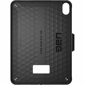 Urban Armor Gear Scout Case - For Apple iPad (10th Generation), iPad (2022) Tablet - Black - Impact Resistant, Anti-slip, 