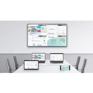 LCD Pantalla digital Signage Samsung QM43B 109.2cm (43") - 3840 x 2160 - 500cd/m² - 2160p - USB - HDMI - En Serie - LAN in