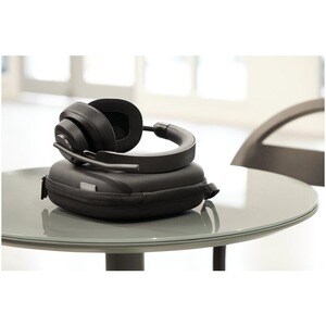 Kensington H3000 Kabellos Über das Ohr, Kopfbügel Stereo Headset - Schwarz - Google Assistant, Siri - Binaural - Geschloss