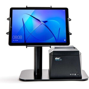 Suppporto per tablet PC Star Micronics mUNITE mUNITE EZPOS STAND BLK - 20,6 cm Altezza x 30 cm Larghezza x 20,1 cm Profond