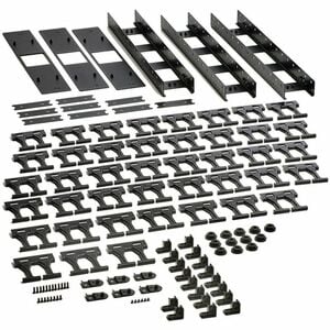 Tripp Lite series SmartRack SRCABLEVRT3 Cable Organizer - Black - Cable Manager - Steel
