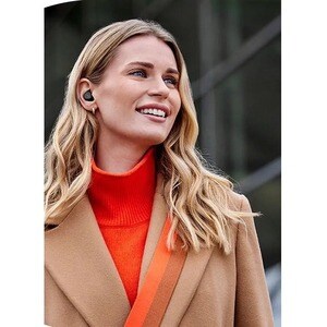 Jabra Evolve2 真无线 耳塞 立体声 耳机 - 黑 - 双声道 - 入耳式 - 2000 cm - 蓝牙 - 20 Hz 到 20 kHz - 微机电（MEMS ）技术 麦克风 - 降噪 - A 型 USB