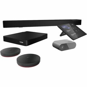 Lenovo ThinkSmart Core Video Conference Equipment - Raven Black, Red - 1280 x 800 Video (Live) - 1 x Network (RJ-45) - 1 x