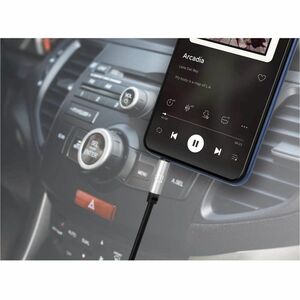 Cable Audio Estereo 3.5mm M-M 1.0M Negro/A - Cable for Dispositivo de audio, Auricular, Altavoz, Smartphone, Portátil, Tab