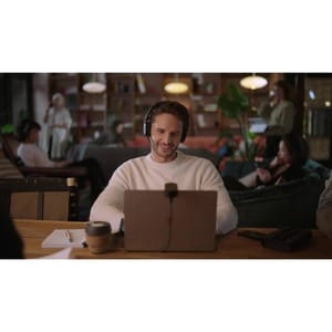 Jabra Evolve2 65 Flex Headset - Stereo - Wireless - Bluetooth - 98.4 ft (30 m) - 20 Hz to 20 kHz - On-ear - Binaural - Sup