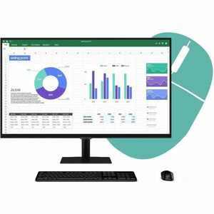 Samsung S27CM500EU 27" Class Full HD Smart LCD Monitor - 16:9 - 68.6 cm (27") Viewable - LED Backlight - 1920 x 1080 - 60 