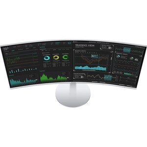 Samsung C34J791WTR 34" Class UW-QHD Curved Screen LCD Monitor - 21:9 - 86.4 cm (34") Viewable - Vertical Alignment (VA) - 