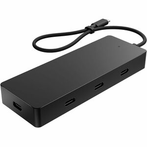 HP USB Type C Docking Station for Notebook, Mobile Workstation - Charging Capability - Black - Portable - 4K - 3840 x 2160
