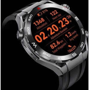 Huawei WATCH Ultimate Smartwatch - 48,50 mm Case Height - 48,50 mm Case Width - Schwarz Case Color - Schwarz Band Color - 