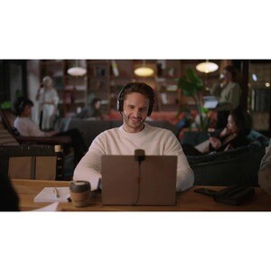 Jabra Evolve2 65 Flex Headset - Stereo - Wireless - Bluetooth - 98.4 ft - 20 Hz to 20 kHz - On-ear - Binaural - Supra-aura