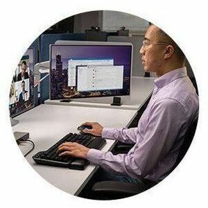 Kensington Pro Fit Ergo TB450 Trackball - Optical - Wireless - Bluetooth/Radio Frequency - 2.40 GHz - USB - 1600 dpi - 7 B