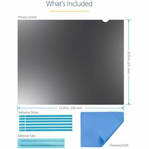 StarTech.com Filtro Privacy per laptop da 19" 5:4, Pellicola protettiva antiriflesso con riduzione luce della blu del 51%,