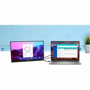 Monitor LED Dell P1424H 14.0" (35.6cm) Class Full HD - 16:9 - Gris - 14" (35.6cm) Viewable - Tecnología conmutación en el 