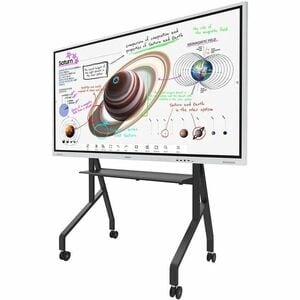 Neomounts MOVE Go Display Stand - 139.7 cm (55") to 218.4 cm (86") Screen Support - 76 kg Load Capacity - 1 x Shelf(ves) -