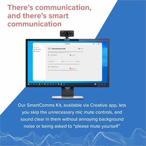 Creative Live! Cam Sync V3 Webcam - 5 Megapixel - 30 fps - USB 2.0 Type A - 1 Pack(s) - 2560 x 1440 Video - CMOS Sensor - 