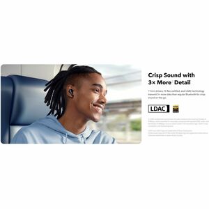 soundcore Liberty 4 | High-Quality Sound True Wireless Earbuds - Stereo - True Wireless - Bluetooth - Earbud - Binaural - 