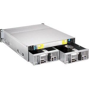 QNAP, QNAP ES1686DC-2123IT-64G SAN/NAS Storage System - 2 x Intel Xeon D-2123IT Quad-core (4 Core) 2.20 GHz - 16 x HDD Sup